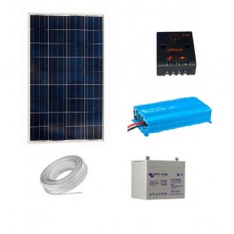 Kit solaire 50 Wc 230 Volts - 350 Watts Kit solaire 50 Wc 230 Volts - 350 Watts