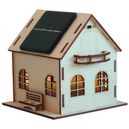 Villa Lumière, Kit solaire bois avec batterie