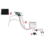 Kit solaire nautisme 20W - balcon