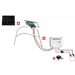 Kit solaire nautisme 20W - balcon