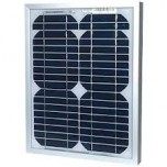 Panneau Solaire 10W 12V silicium cristallin 