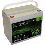 Batterie Lithium 12V 100Ah – LiFe (LiFePO4) – PowerBrick+