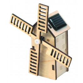 Kit mini moulin solaire en bois