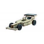 Kit voiture Formule 1 solaire en bois