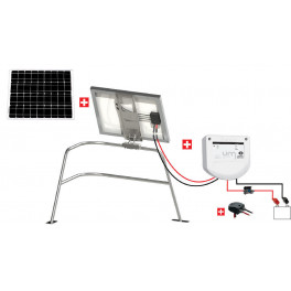 Kit solaire nautisme 50W - balcon