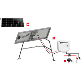 Kit solaire nautisme 100W - balcon