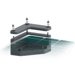 UNIFIX 1.C40 - support fixation à plat - panneaux solaires cadre 40 mm