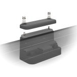 UNIFIX 1.CS35 - Extension support fixation à plat - panneaux solaires cadre 30-35mm