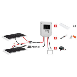 Kit solaire camping-car 200W