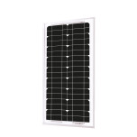 Panneau Solaire 20W 12V Monocristallin  