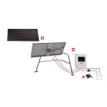Kit solaire nautisme 100W - balcon