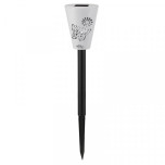 6 x lampes solaires silhouettes papillons