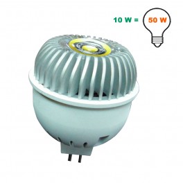 Ampoule spot à LED 12 Volts 10 Watts G5.3 ultra puissante “très hautes performances” Blanc Chaud Ampoule spot à LED 12 Volts 10 Watts G5.3 ultra puissante “très hautes performances” Blanc Chaud